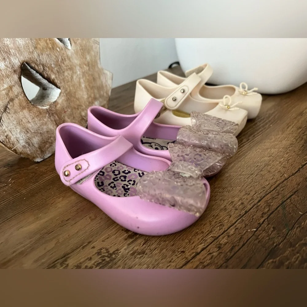 GUC MINI MELISSA Bundle IF Two Flats Disney And Ballet Size 5T